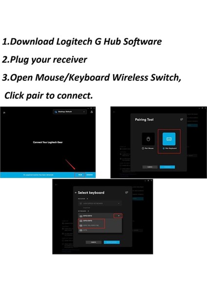 Logitech G913 Tkl Kablosuz Fare Için USB Dongle Fare Alıcı Adaptörü Değiştirme (Yurt Dışından) indirimleri