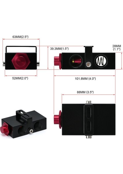 Hat Içi Yağ Termostatı AN10 Bağlantılı Yağ Plakalı Yağ Filtresi Sandviç Adaptörü (Yurt Dışından) fiyatları