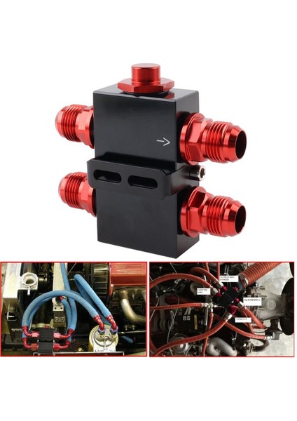 Hat Içi Yağ Termostatı AN10 Bağlantılı Yağ Plakalı Yağ Filtresi Sandviç Adaptörü (Yurt Dışından) fırsatları