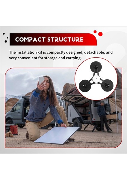 Alıcı Braket Manyetik Tripod Braket Çatı Braket Montaj Kiti Orijinal Boru Adaptörü Gümüş Için Uyumlu (Yurt Dışından) indirimleri