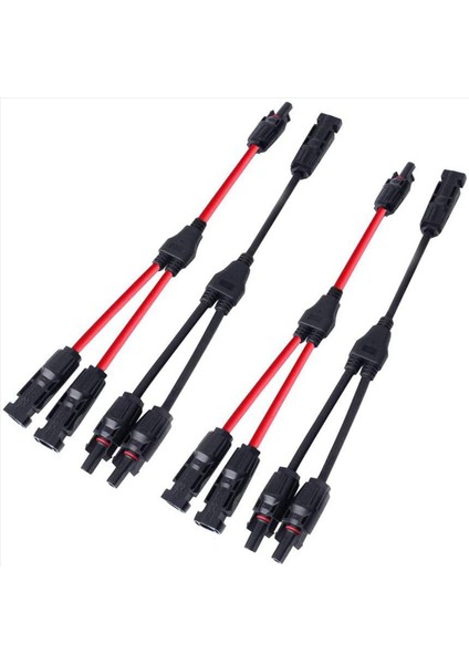 8x Güç Güneş Konektörü Y-Şube Kablosu Güneş Panelleri Için Güneş Kablosu Paralel Adaptörü (Yurt Dışından) fırsatları