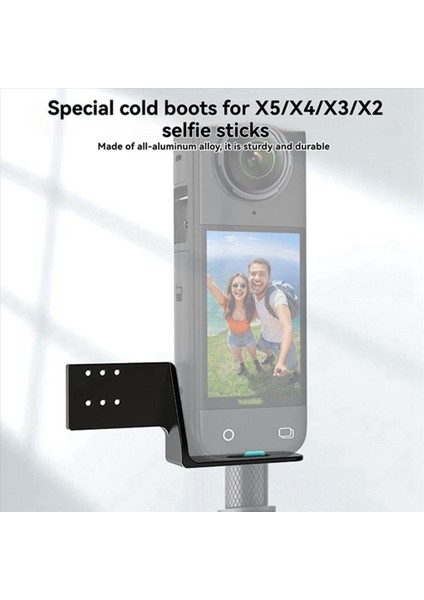 INSTA360 X4 / X3 / One X2 Mic Adaptörü Için Görünmez Mikrofon Soğuk Ayakkabı Røde Kablosuz Go Kamera Aksesuarları (Yurt Dışından) fiyatları