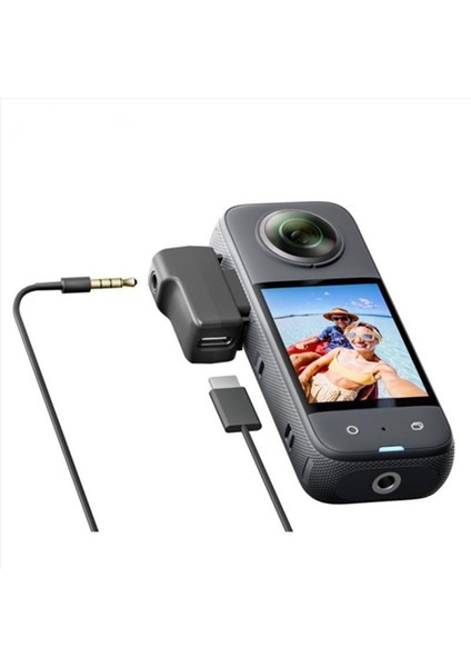 INSTA360 X4 / X3 / One X2 Mic Adaptörü Için Görünmez Mikrofon Soğuk Ayakkabı Røde Kablosuz Go Kamera Aksesuarları (Yurt Dışından) modelleri