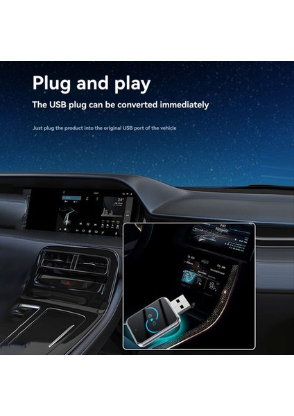 Kablosuz 3 In1 Carplay Airplay Carplay Apple Otomatik USB Dongle Adaptörü Bluetooth + Wifi Kablolu Carplay - Kablosuz A (Yurt Dışından) indirimleri