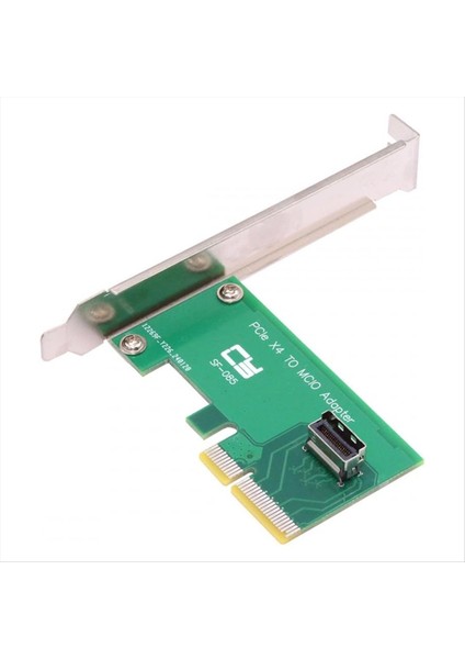 Pcı-Express Kartı 5 0 4 0 4x-Mcıo Mini Serin Kenar Io Pcıe Nvme U 2 SSD Adaptör Kartı Için Kadın Ana Bilgisayar Adaptörü (Yurt Dışından)