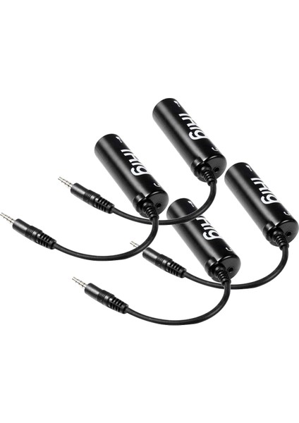 Irig 4pcs Gitar Efektleri Arayüz Adaptör Dönüştürücü Bağlantı Aygıtları Gitar Arayüz Dönüştürücü Değiştirme (Yurt Dışından)