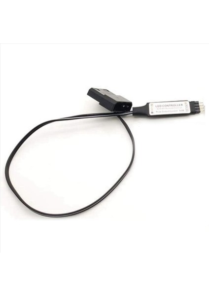 10X Bilgisayar Fan Aydınlatma Efekt Kontrolörü 5V 3 PIMLI/12V 4 Pimli Rgb Fan Ekipmanı Tel Kontrolü/uzaktan Kontrolör (Yurt Dışından) fırsatları