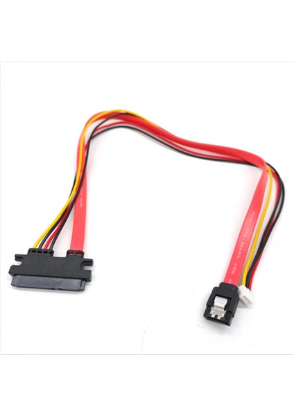 4x Sabit Sürücü Veri Güç Kaynağı Entegre Kablo Küçük 4pin Dişi ve Sata 3 0 Erkek Ila Sata 22PIN (7+15PIN) Güç Kablosu (Yurt Dışından) fiyatları