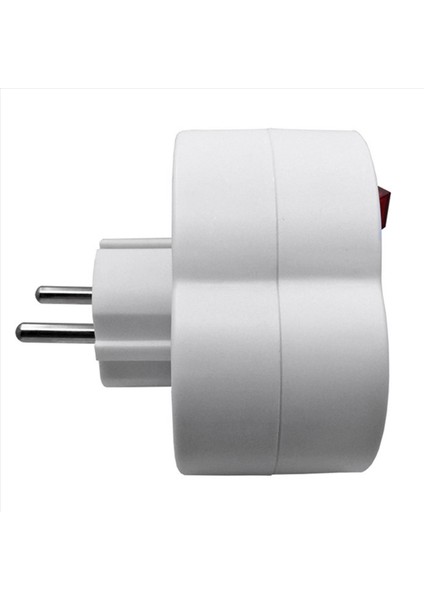 2x Ab Standart Çoklu Fiş 250V 16A Çıkış Anahtarı ile Çift Soket Dönüştürme Soketi Güç Adaptörü Ab Fişi (Yurt Dışından) indirimleri