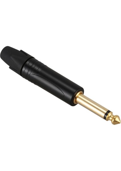 Altın Kaplama 40 Pcs Fiş Mono Professional 2 Kutup 6 35 mm 6 5mm Stereo Jack Fiş Nötrik 6 35MM Jack Siyah (Yurt Dışından) fiyatları