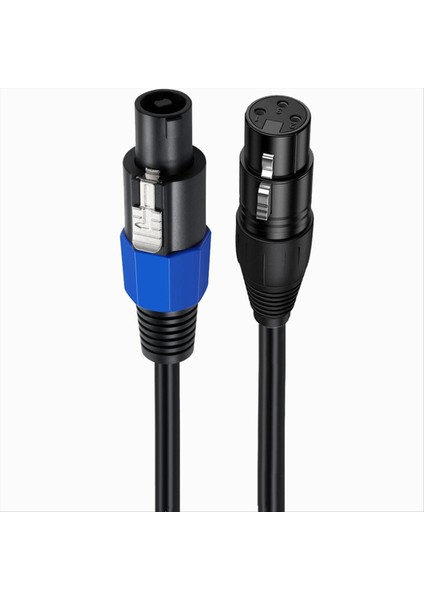 Spepon Mali To Xlr Kadın Konuşma Erkek To Xlr Kadın Audio Uzatma Kablosu - Pro Dj Pa Gıg Aşaması Mikrofon (Yurt Dışından)