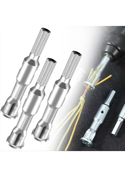 3pcs Tel Sıyırma ve Bükülme Aracı Otomatik Tel ve Twister Hex Shank Kablosu Bükülme Cihazı (Yurt Dışından) fiyatları