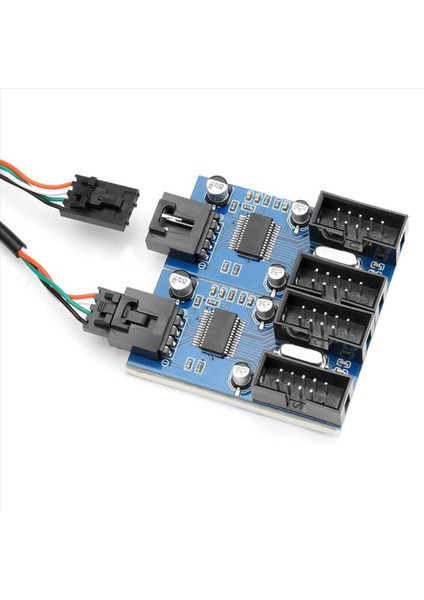 2x Anakart USB 2 0 9pin Başlık 1 Ila 4 Uzantı Hub Ayırıcı Adaptör Dönüştürücü 30CM 9 Pimli Dahili Kablo (Yurt Dışından) indirimleri