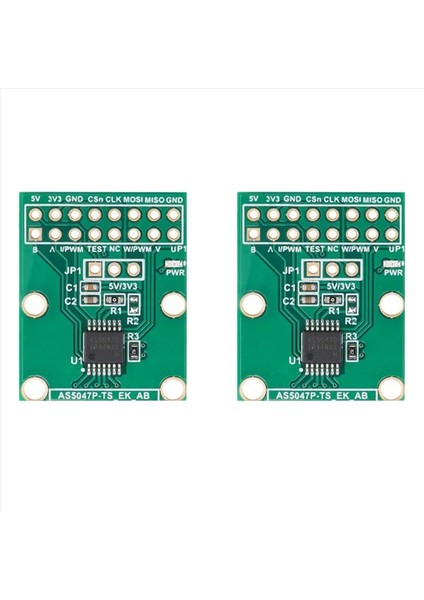 2x AS5047P Kodlayıcı Adaptör Panosu Simplefoc Doggo Manyetik Kodlayıcı Spı Abı Darbe Genişliği Modülasyonu (Yurt Dışından)