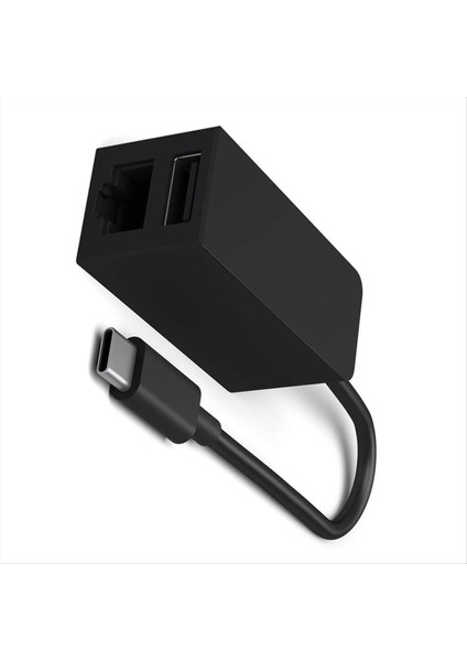 MacBook Pro/air IPad Pro Surface Dizüstü Bilgisayar Chromebook Için Microsoft Için Usb-C - Ethernet RJ45 ve USB 3 0 Adaptör Hub (Yurt Dışından) fiyatları