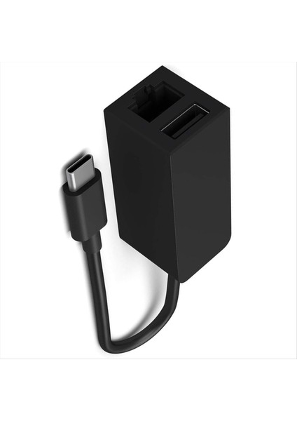 MacBook Pro/air IPad Pro Surface Dizüstü Bilgisayar Chromebook Için Microsoft Için Usb-C - Ethernet RJ45 ve USB 3 0 Adaptör Hub (Yurt Dışından) fırsatları