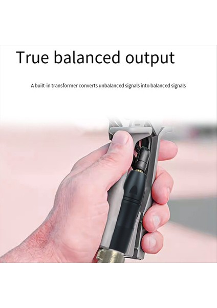 3 5mm Trs Kadın Soketi Erkek Xlr Dengeli Adaptör Ses Adaptörü Phantom Gücü 3-5V Eklenti Gücüne Dönüştürülür (Yurt Dışından) modelleri