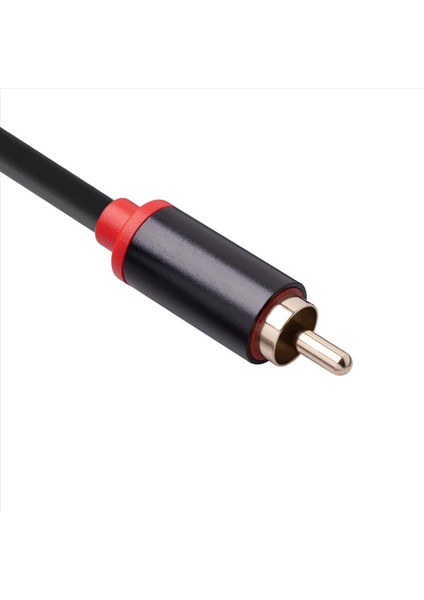 2x Rca Kablosu 2 Rca Erkek - 1 Rca Dişi Adaptör Ses Kablosu Aux Kablosu Iphone Edifer Ev Sineması DVD VCD Kulaklıklar (Yurt Dışından) fiyatları