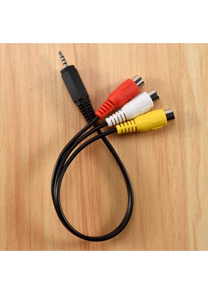 2 5mm Mini Av Erkek Ila 3rca Dişi M/f Audio Video Kablosu Stereo Jack Adaptör Kablosu (Yurt Dışından) indirimleri