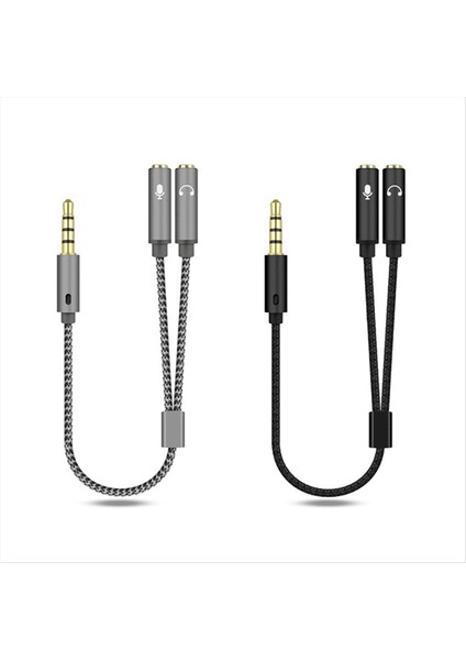 2pcs 3 5mm Ses Ayırıcı 1 Erkek Ila 2 Dişi M/f 3 5mm Stereo Kulaklık Konektörü Adaptörü Kulaklık Aksesuarları (Yurt Dışından) fiyatları