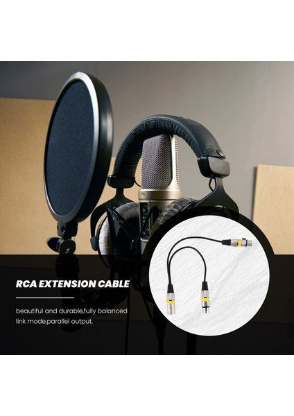 30CM 3pin Xlr Erkek - 2 Xlr Dişi Ses Uzatma Kablosu Y Mikrofon Kayıt Cihazı Için Ayırıcı Dj Kablosu (Yurt Dışından) modelleri