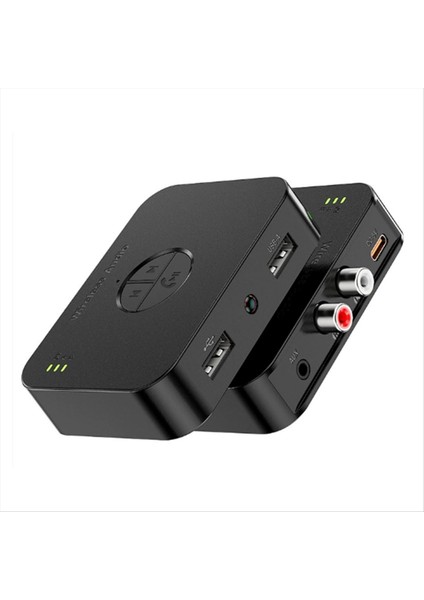 Bluetooth 6.0 Ses Alıcı U Disk 3.5mm Aux USB Stereo Müzik Kablosuz Adaptörler Otomobil Kiti Hoparlör Amplifikatörü Için (Yurt Dışından)