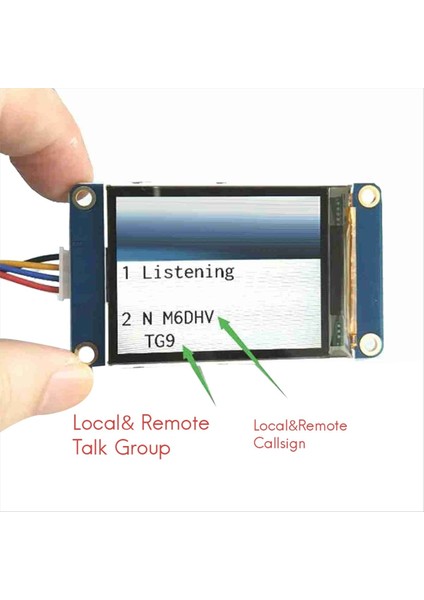 2 2 Inç Tft Ekranı Hotspot Nextion Giriş Jumbospot Mmdvm Hotspot Tahtası Kiti Uhf Vhf Ahududu Pi Zero W Için (Yurt Dışından) fiyatları