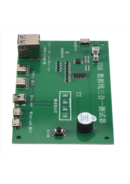 3&#39 Ü 1 USB Kablo Triad Test Cihazı Şarj Kablo Test Kartı Tpye-C Mini USB Miniusb Pcb Kart Veri Tel Test Fikstürü (Yurt Dışından)