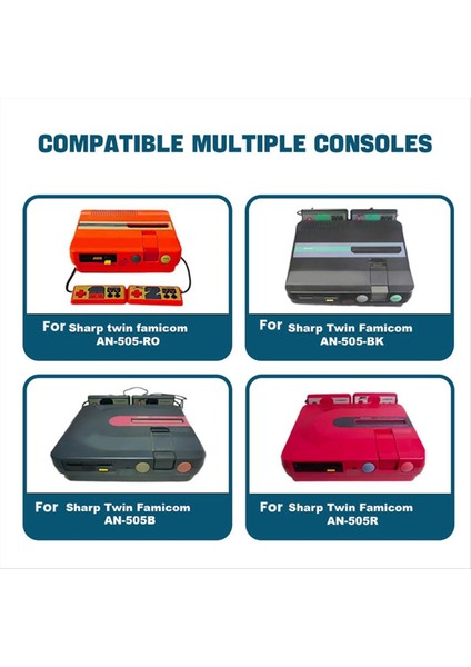 Fdskey Emülatör Kablo Adaptörü Için Sharp Twin Famicom AN-505-RD AN-505-BK Emülatör Kablo Adaptörü Için Sıcak Takas (Yurt Dışından) fiyatları