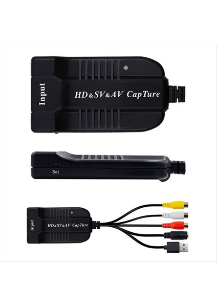 USB Video Yakalama Kartı Vhs/hd/hı8/dvd Dijital Dönüştürücü Hd/rca/s-Video-Usb2 0 Sesli Video Kayıt Yakalama Cihazı (Yurt Dışından) indirimleri
