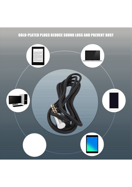 Steelseries Için 3x Yedek 3 5mm Ses Kablosu Arctis 3 Arctis Pro Kablosuz Arctis 5 Arctis 7 (Yurt Dışından) modelleri