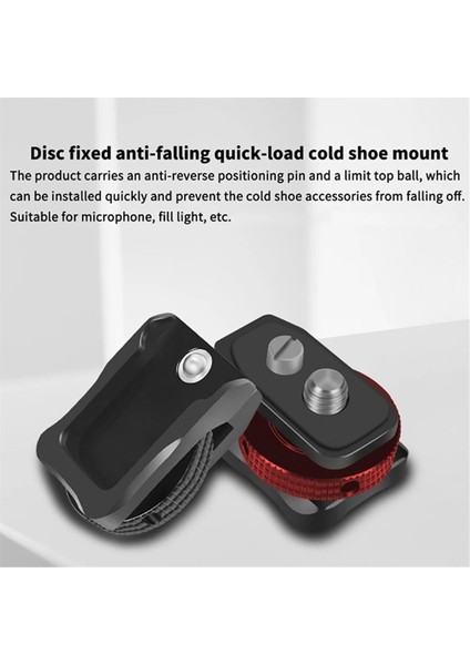 Montaj Adaptörü Dslr Kamera Kafesi 1/4 Montaj Deliği ile Ttl Flaş LED Işık Dv Dslr Rig Uzatma Çubuğu Soğuk Ayakkabı Siyah (Yurt Dışından) fırsatları