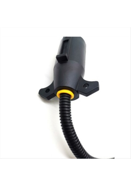 7 Yollu Bıçak 4 Yollu Düz Römork Adaptörü Tek Fonksiyonlu Yuvarlak 4 Pin Römork Kablo Konnektörü Kamyon Rv Römork Için (Yurt Dışından) modelleri