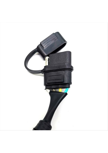 7 Yollu Bıçak 4 Yollu Düz Römork Adaptörü Tek Fonksiyonlu Yuvarlak 4 Pin Römork Kablo Konnektörü Kamyon Rv Römork Için (Yurt Dışından) indirimleri