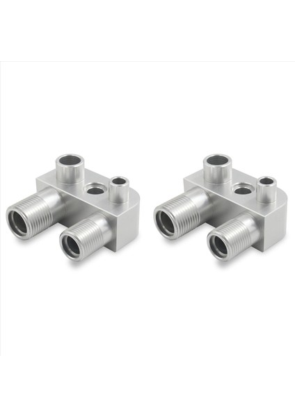 Lsx Ls3 Motor Takas Dönüşümü Için 2x A/c Hattı Kompresörü Adaptörü Montaj Ac Kompresörü Alüminyum Adaptör (Yurt Dışından)