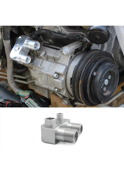 Lsx Ls3 Motor Takas Dönüşümü Için 2x A/c Hattı Kompresörü Adaptörü Montaj Ac Kompresörü Alüminyum Adaptör (Yurt Dışından) modelleri