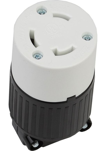 Elektrik Fiş Kiti 30 Amp 250 Volt Erkek Dişi Bükülme 3 Tel Fiş Nema L6-30P/30R LK7332 + LK6332 Jeneratör Kafası Abd Fişi (Yurt Dışından) indirimleri