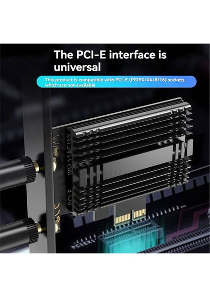 BE200 Wifi 7 Kablosuz Wifi Kart Adaptörü 8774 Mbps 2 4 Ghz/5 Ghz/6 Ghz Tri-Band Bluetooth 5 4 Pcı-E Ağ Kartı WIN11 Için (Yurt Dışından) fırsatları