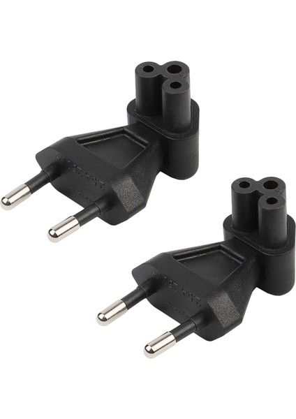 2x 2 Pimli Ab Erkek-Iec 320 C5 Dişi Ac Adaptör 2 5A Sigorta Ab Endüstriyel Güç Dönüştürücü (Yurt Dışından)