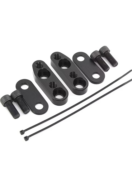 Motosiklet Parçası Krom Gidon Kelepçe Adaptörü Dağı Gidon Yükseltici Honda Goldwing GL1800 Altın Kanat F6B 2001-2017 (Yurt Dışından)