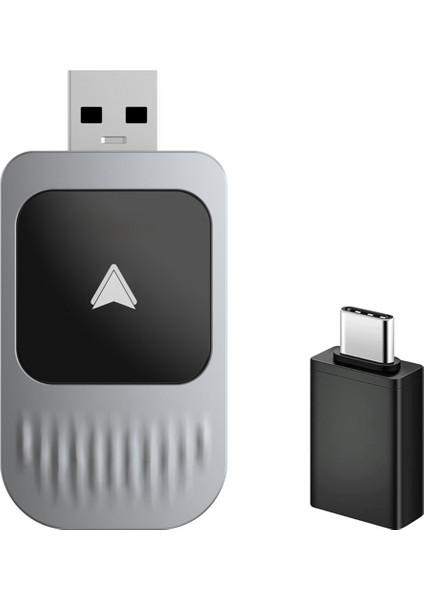 Kablosuz Carplay Android Otomatik Adaptör USB Kablolu - Kablosuz Carplay Dönüştürücü Android Için Tak ve Çalıştır (Yurt Dışından)