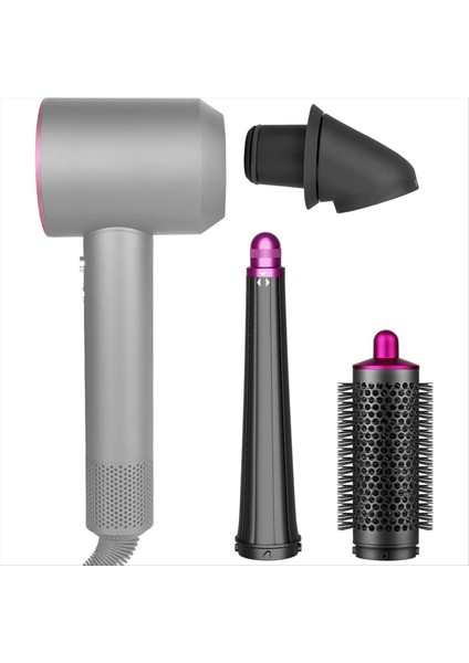 Dyson Süpersonik Saç Kurutma Makinesi Için Uzun Konik Namlu ve Yuvarlak Hacim Veren Fırçalı Yükseltilmiş Konnektör Adaptörü A (Yurt Dışından) indirimleri