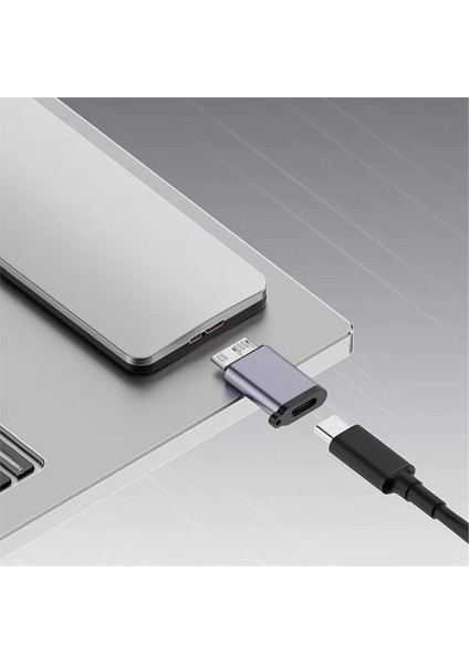 Mikro-B USB C 3 2 Erkek Tip C Dişi Adaptör Tip-C Usb3 2 Mikro-B Konektörü Harici Sabit Disk Disk HDD Adaptörü (Yurt Dışından) fırsatları