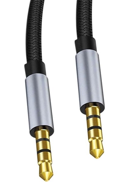 Aux Ses Kablosu 3 5mm Erkek - Erkek Araç Kablosu Sesli Telefon Ses Sesli Kulaklık Ses Kablosu Bağlantı Kablosu 1m (Yurt Dışından) fırsatları