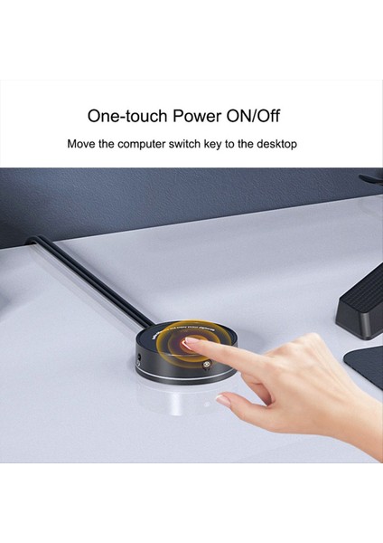 Bilgisayar Masaüstü Anahtarı Internet Cafe Universal Usb3 0 Audio Ana Ana Desktop Harici Güç Uzatma Düğmesi (A) (Yurt Dışından) modelleri