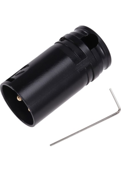 Erkek - Erkek Kompakt Xlr Mikrofon Lehim Adaptörü 3 Pin Siyah Kabuk Xlr Lehim Konnektörü Erkek (Yurt Dışından) fiyatları