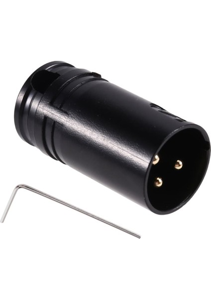 Erkek - Erkek Kompakt Xlr Mikrofon Lehim Adaptörü 3 Pin Siyah Kabuk Xlr Lehim Konnektörü Erkek (Yurt Dışından) modelleri