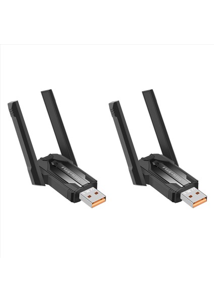 2x AX900 USB Wifi6 Adaptörü 2 4g/5 Ghz Bluetooth5 4 900 Mbps USB Dongle Kablosuz Wlan Alıcısı Win7/10/11(32/64 Bit) (Yurt Dışından)