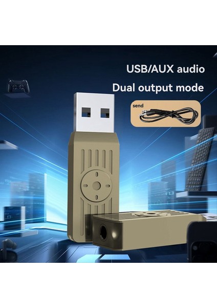 Kablosuz Araba 5.3 Bluetooth Alıcı Aux Kayıpsız Ses Adaptör Arabası USB Telefon Dönüştürücü (Yurt Dışından) fiyatları