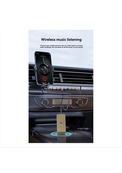 Kablosuz Araba 5.3 Bluetooth Alıcı Aux Kayıpsız Ses Adaptör Arabası USB Telefon Dönüştürücü (Yurt Dışından) fırsatları